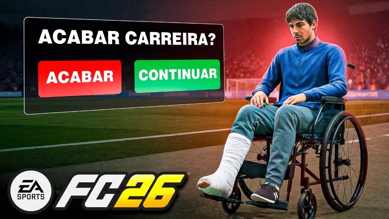 MINHA CARREIRA PODE TER CHEGO AO FIM! MC JOGADOR EPI 21 - FC 26