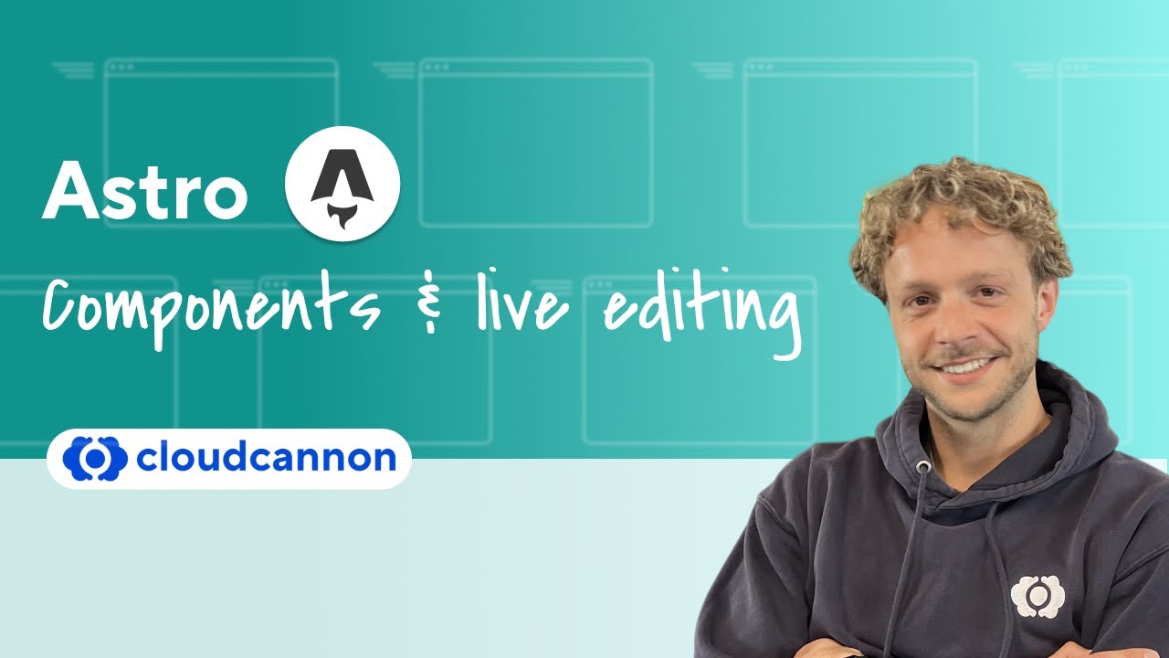 Live visual editing in Astro with CloudCannon