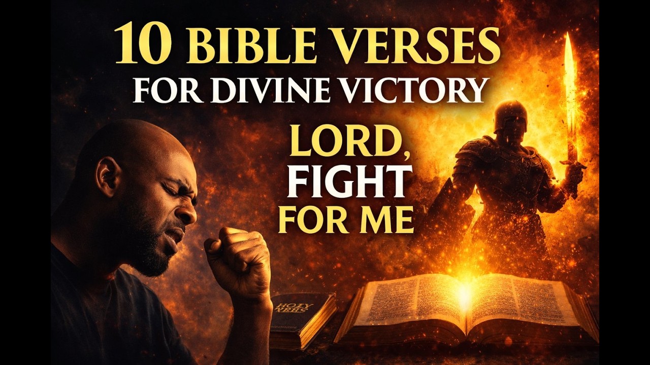 Lord, Fight for Me | 10 Bible Verses for Divine Victory