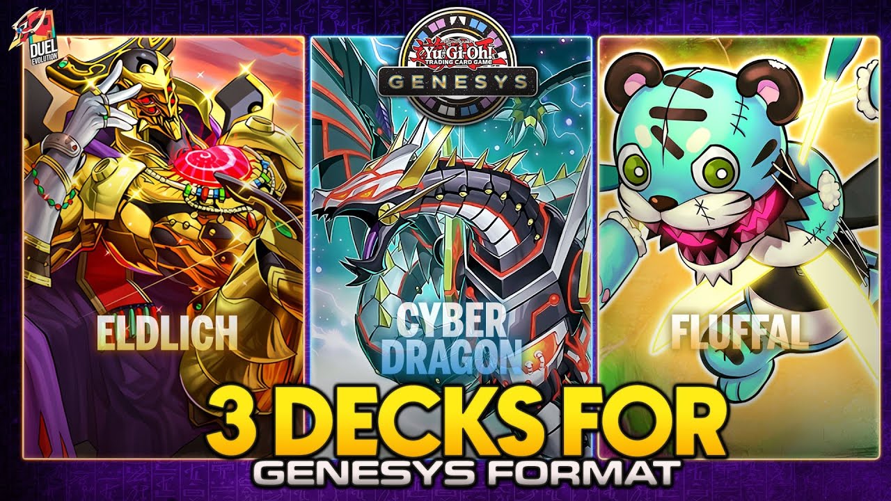 Decks Eldlich, Fluffal, Cyber Dragon | Genesys Format | MDPRO3 |Replays 🎮 & Decklist ✔️