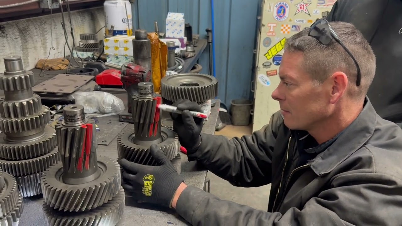 We Built A New 18 Speed Transmission From Beginning To End For Rooster!!