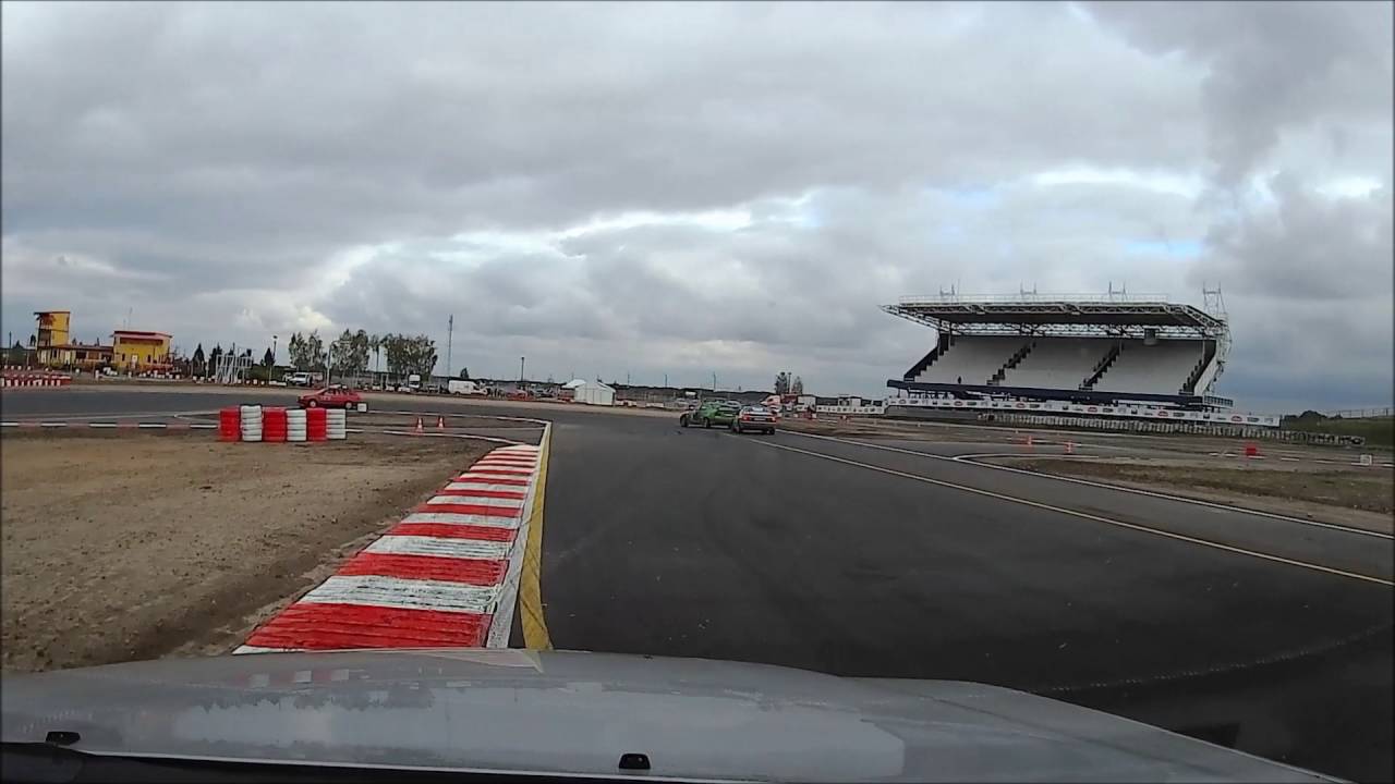 Mercedes w202 C230 Kompressor - Youngtime Cup Tor Słomczyn - First test drive
