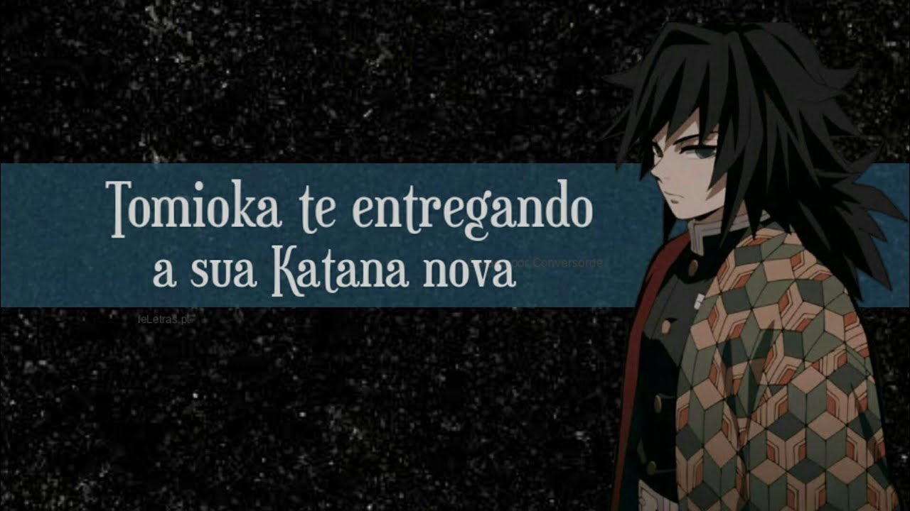 ASMR: Tomioka te entregando a sua Katana nova ♥🐉