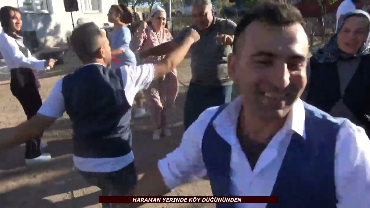 KÖYDE DÜĞÜN HARMAN YERİNDE TÜRK'ÜN TÖRESİNİ YAŞATMAYA DEVAM EDİYORUZ