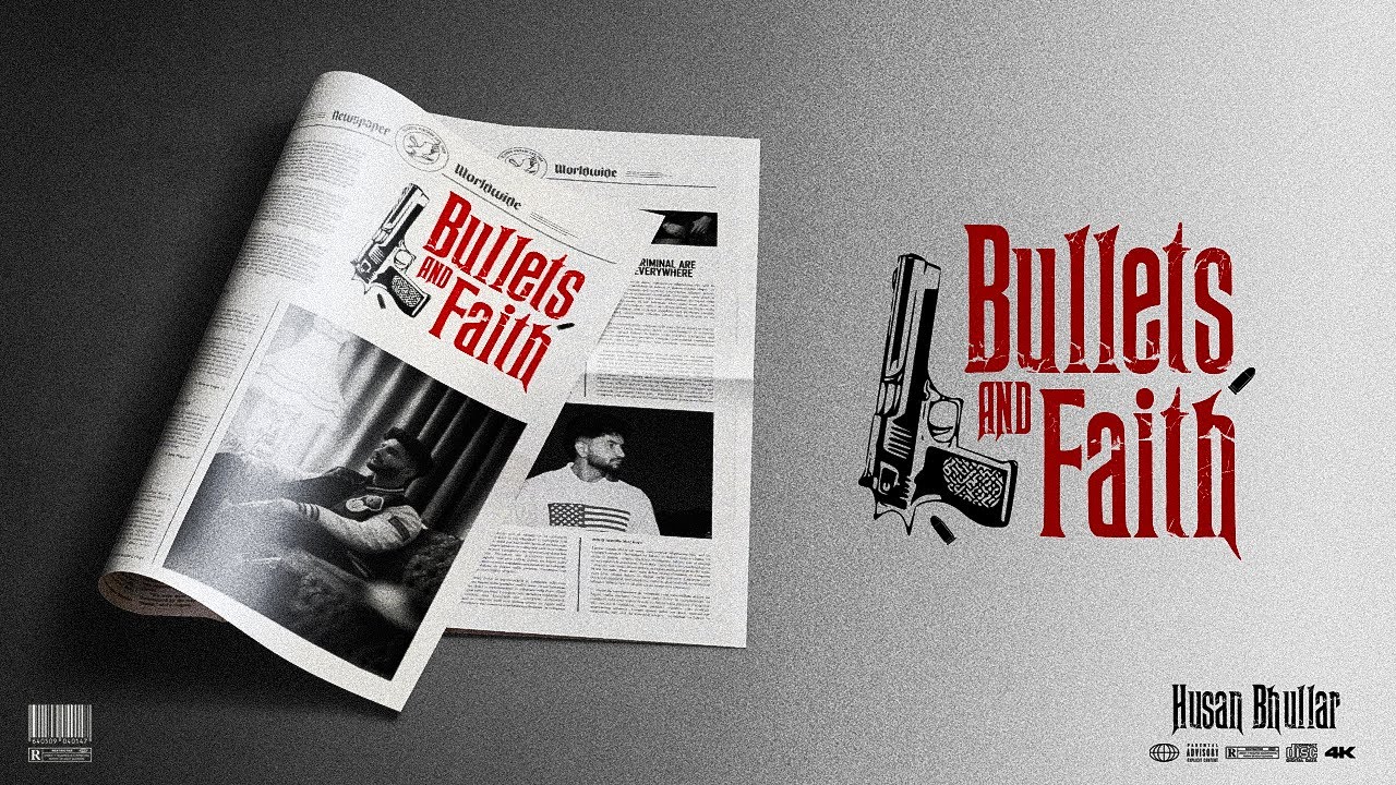BULLETS AND FAITH  (official video) | Husan Bhullar | I.JAY | NEW PUNJABI TRAP SONG 2025