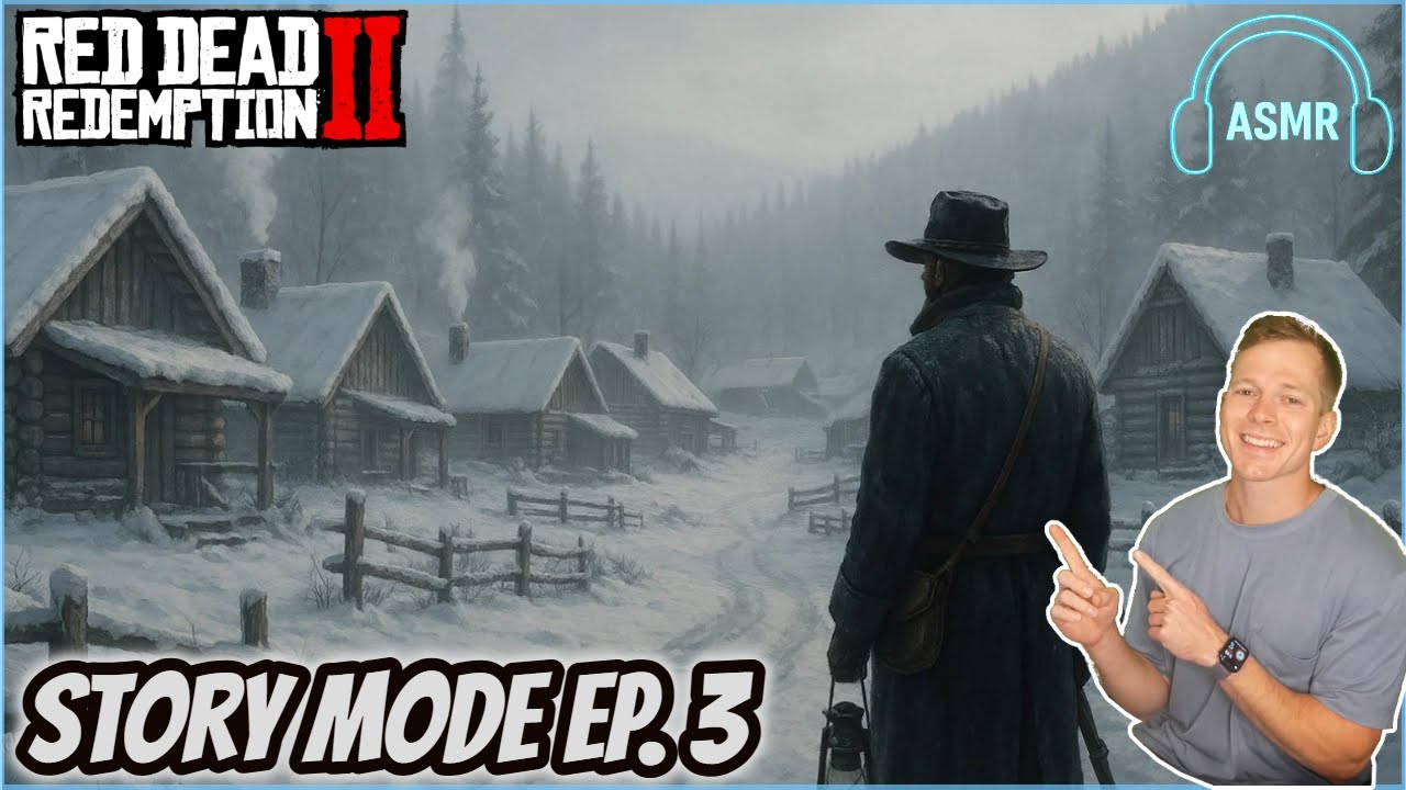 RDR2 ASMR | Story Mode Ep. 3 – Life in the Camp