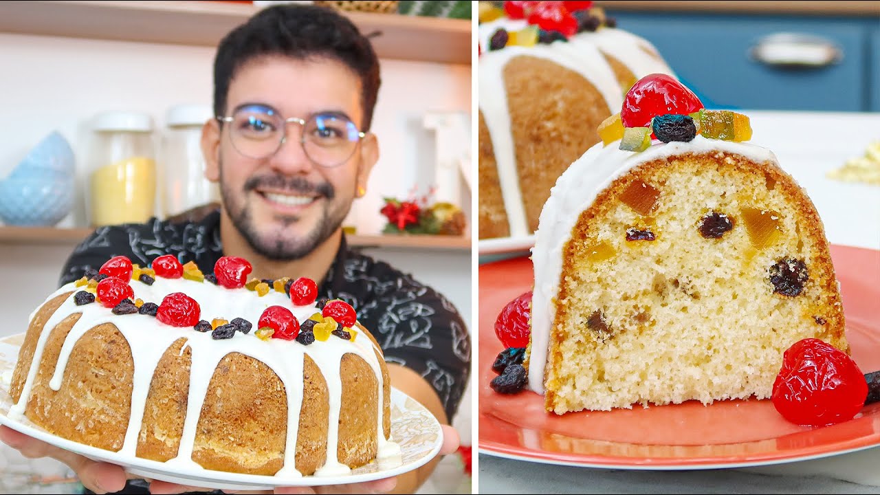 BOLO NATALINO SIMPLES E FOFINHO | Nandu Andrade