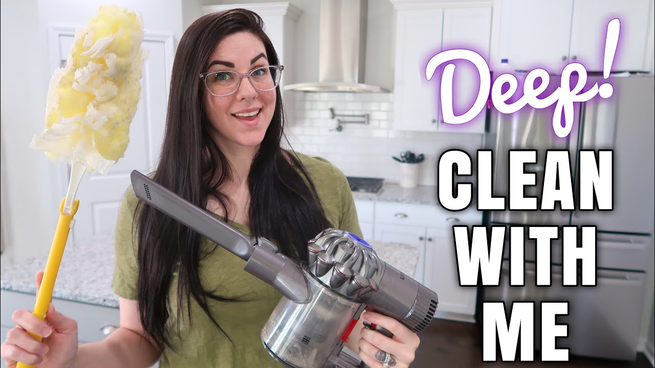 DEEP CLEAN WITH ME | DEEP CLEANING ROUTINE | REAL LIFE MESS | EXTREME CLEANING MOTIVATION