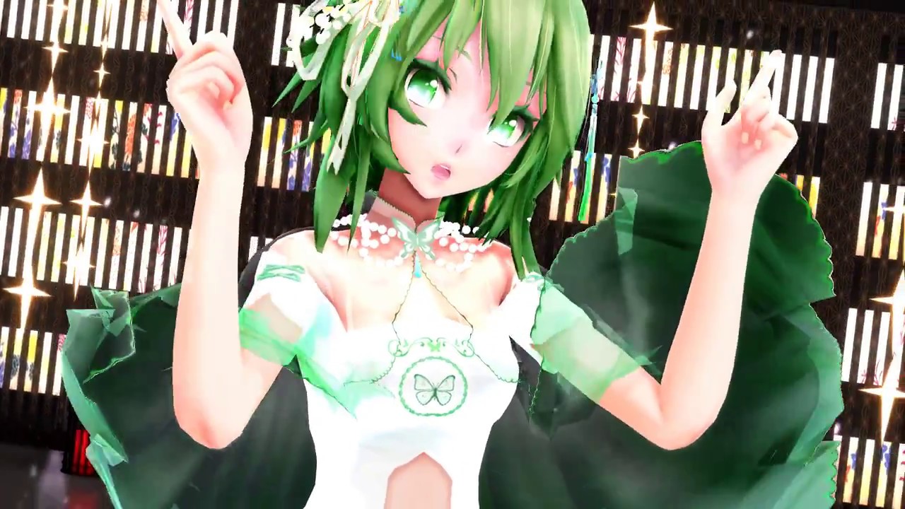 [MMD] GUMIで桃源恋歌