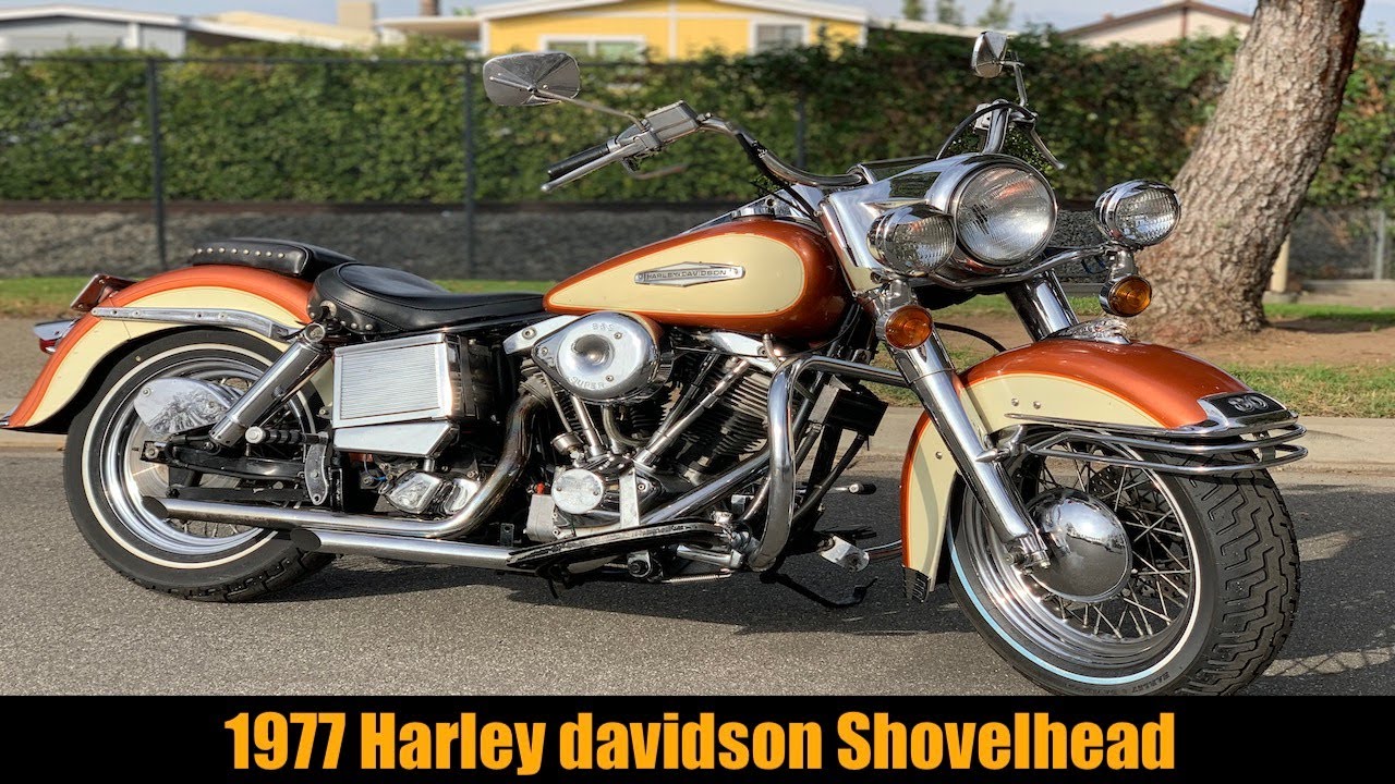 1977 Harley Davidson Shovelhead FLH