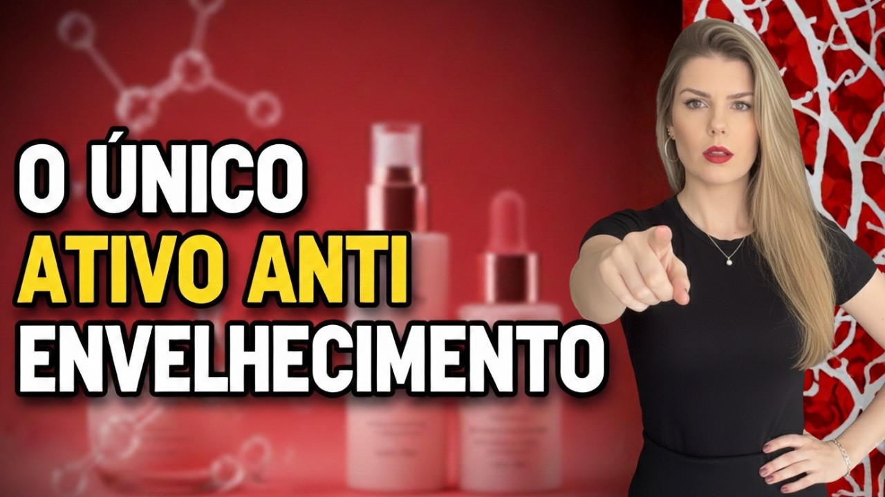 DESCOBERTA CIENTÍFICA: O ÚNICO ATIVO que PREVINE o ENVELHECIMENTO de verdade! VEJA AGORA