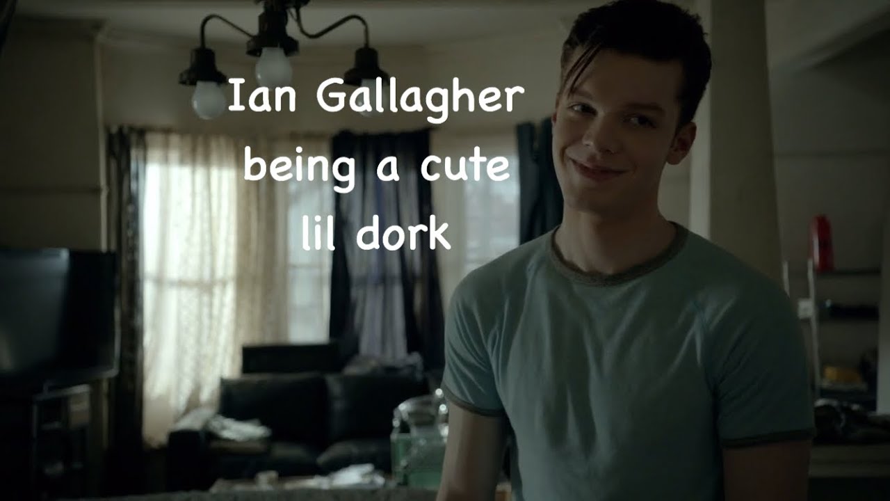 Ian Gallagher being a dork