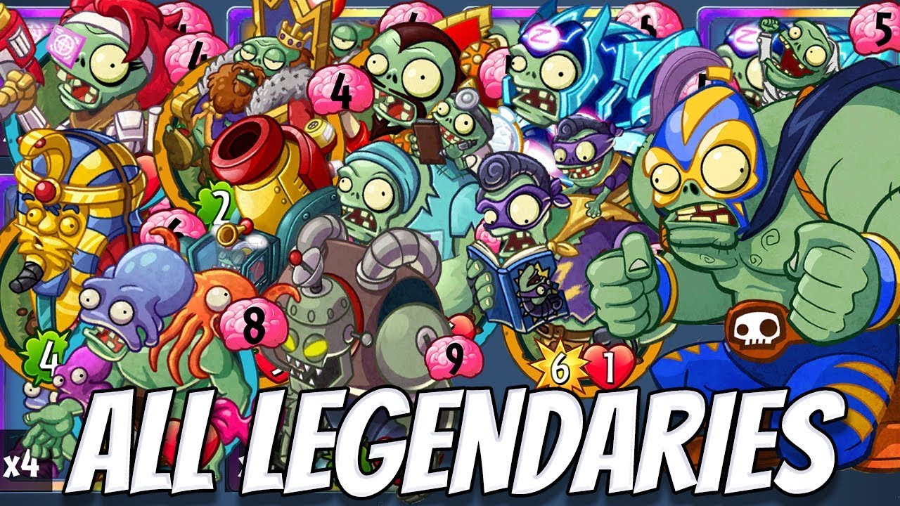 ALL Legendary Cards Challenge - Smash Strategy Deck | Plants vs Zombies Heroes Gameplay (15/22)