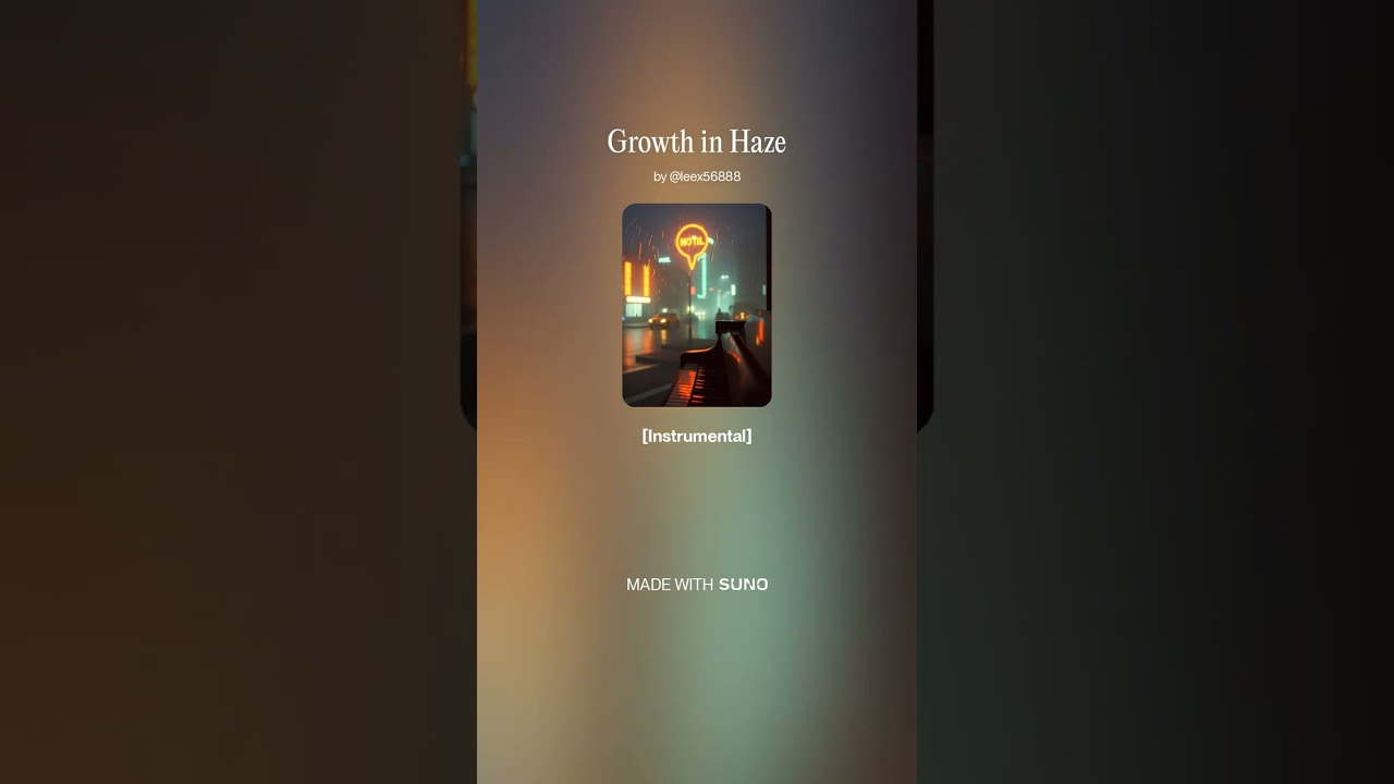 Growth in Haze #music #lofi #ai #newmusic #education #edit