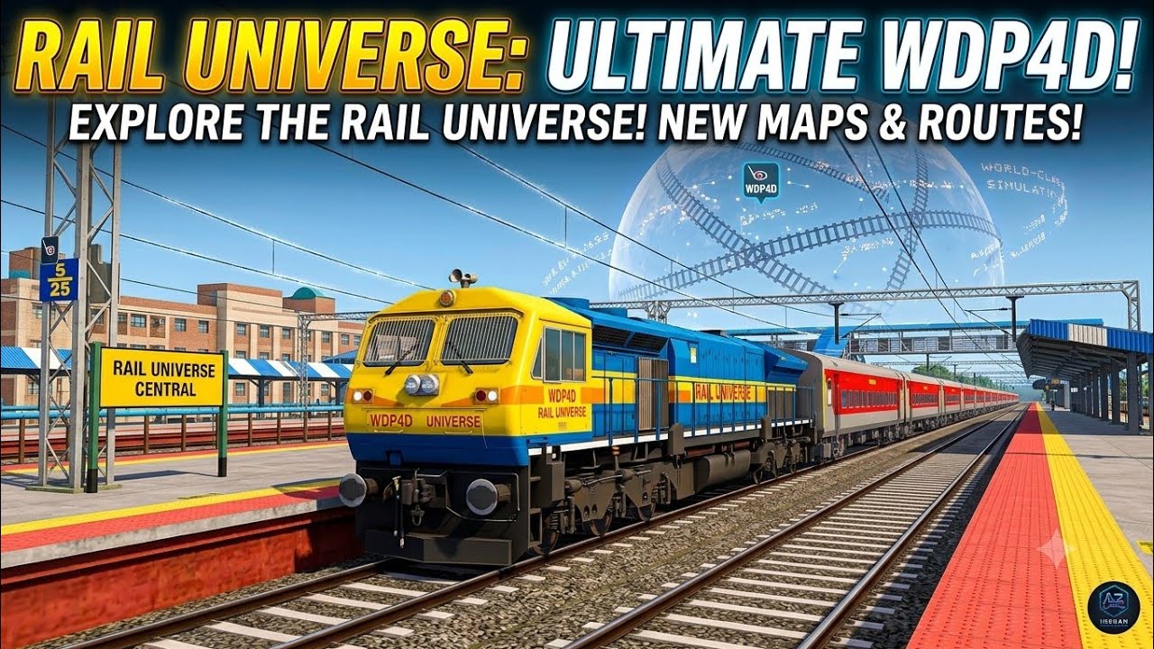 WDP4D PAWAN EXPRESS GAMEPLAY 😎 IN RAIL UNIVERSE 🔥 BRAND NEW UPDATE 👀 GAMEPLAY 🔥 EXCHANGE GRAPHICS ⚡.