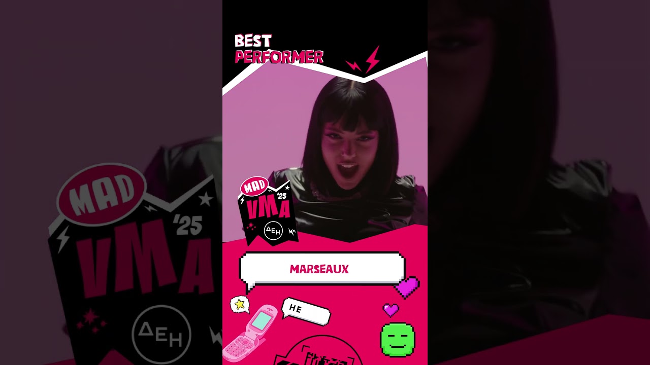 &Beta;est Performer | Mad Video Music Awards 2025 &alpha;&pi;ό &tau;&eta; &Delta;&Epsilon;&Eta;