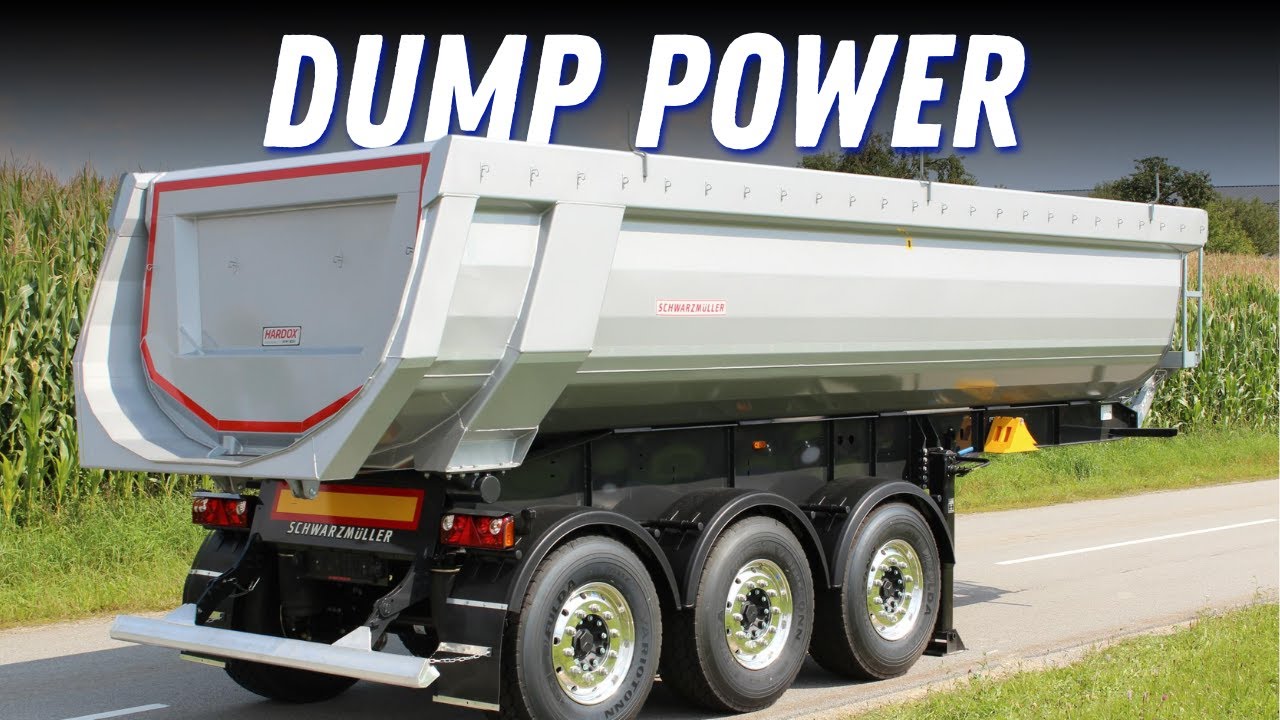 SCHWARZM&Uuml;LLER Hardox Dump Truck in Full Demonstration