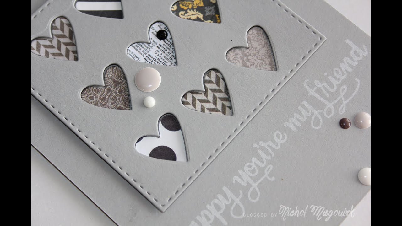Simon Says Stamp March 2015 Card Kit | Happy You're My Friend Card