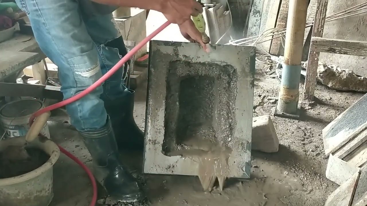 Bagaimana membuat Batu Nisan 40x50 dari Granit Alam - Part 3