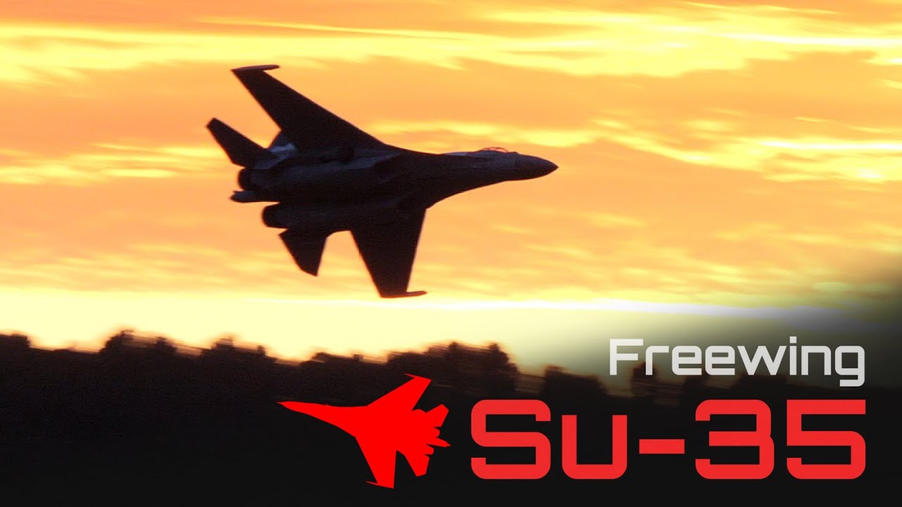 SUKHOI SU-35 RC PLANE ✈️ THE PERFECT SUNSET FLIGHT!!