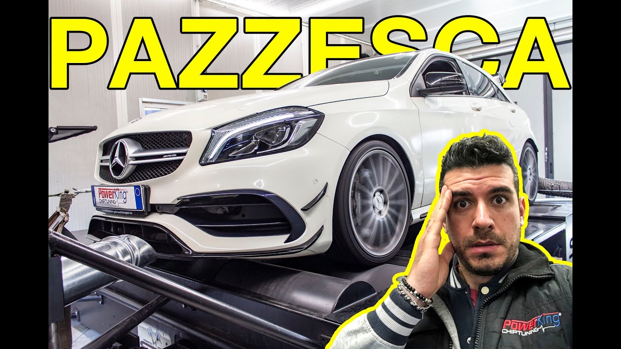 A45 AMG: COME FA UN 4 CILINDRI AD ESSERE COSÌ BRUTALE CON MAPPATURA STAGE1 E FILTRO ARIA MAGGIORATO?