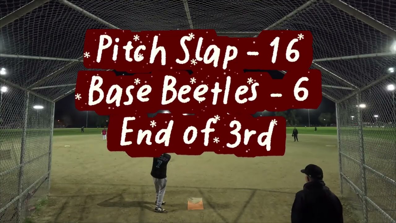 Pitch Slap vs Base Beetles on Jan 15,2026 - Adult Slow-pitch Softball
