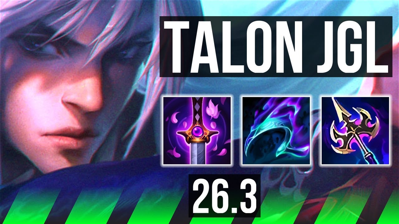 TALON vs MASTER YI (JGL) | 56K damage | KR Master | 26.3
