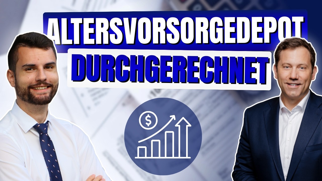 Steuerfrei bis zur Rente + 540€ jährliche Zulage: Das neue Altersvorsorgedepot durchgerechnet!