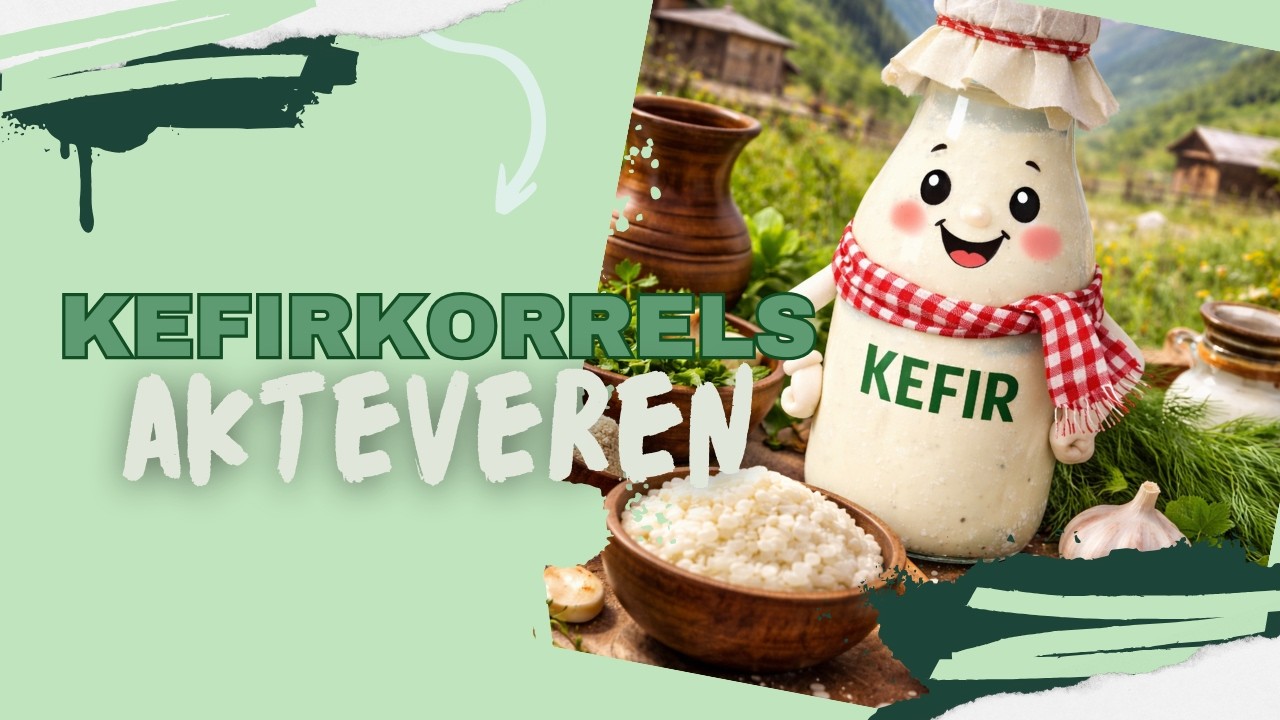 Kefir Korrels Aktiveren