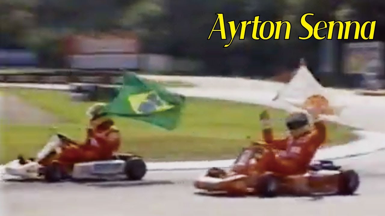 アイルトン・セナ バラエティー番組 カート対決  /  Ayrton Senna Kart Showdown on Japanese Variety Show