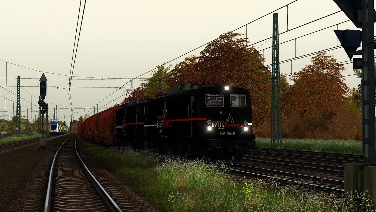 Train Simulator Folge 245 | Leerkali nach Hohe Schaar | Doppeltraktion BR 140 EBS