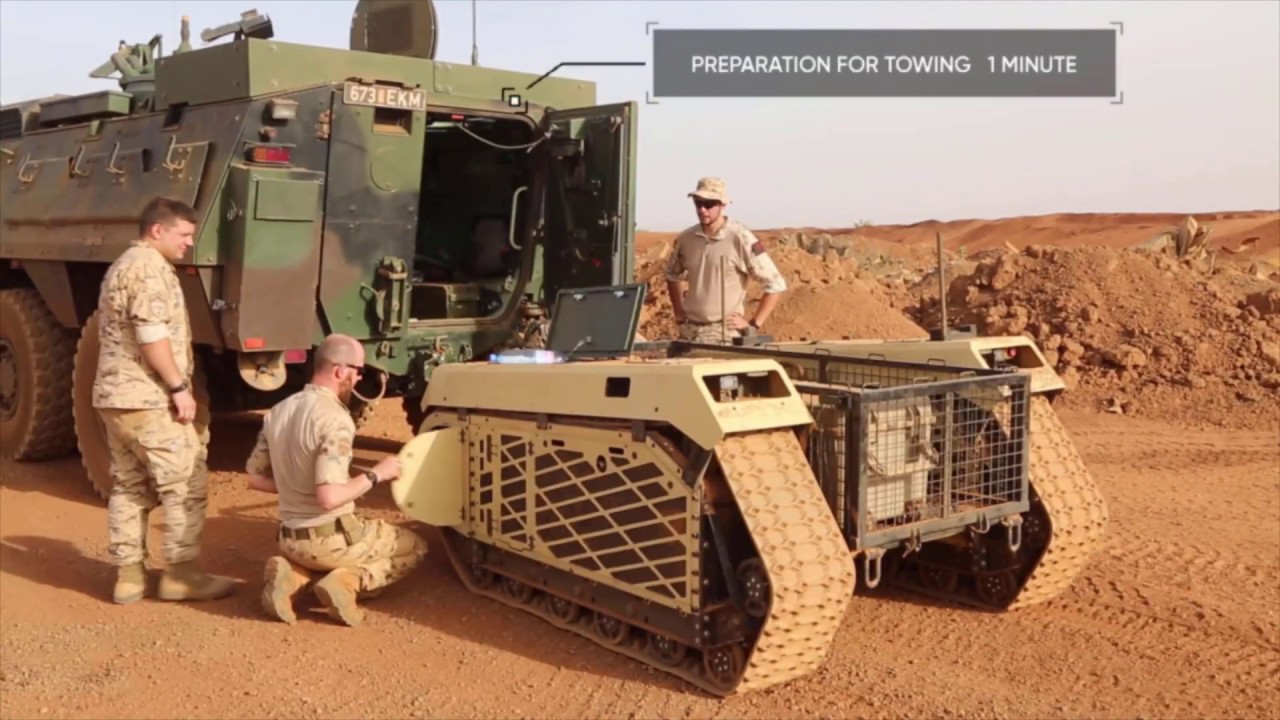 THeMIS UGV in Mali during Operation Barkhane