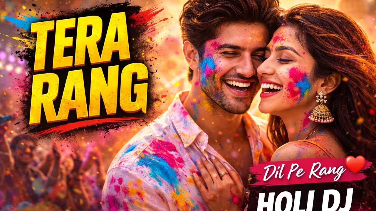 Holi Special DJ Remix 2026 💥 Tera Rang Holi Party Song | Holi hits | holi songs