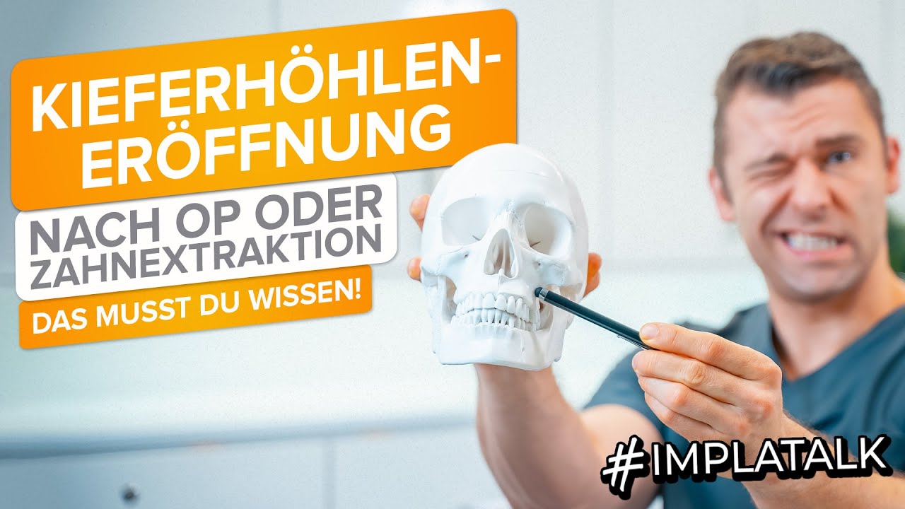 Kieferhöhle nach Zahn-OP offen - was nun? 😵 Ist das gefährlich und was tut man dann?