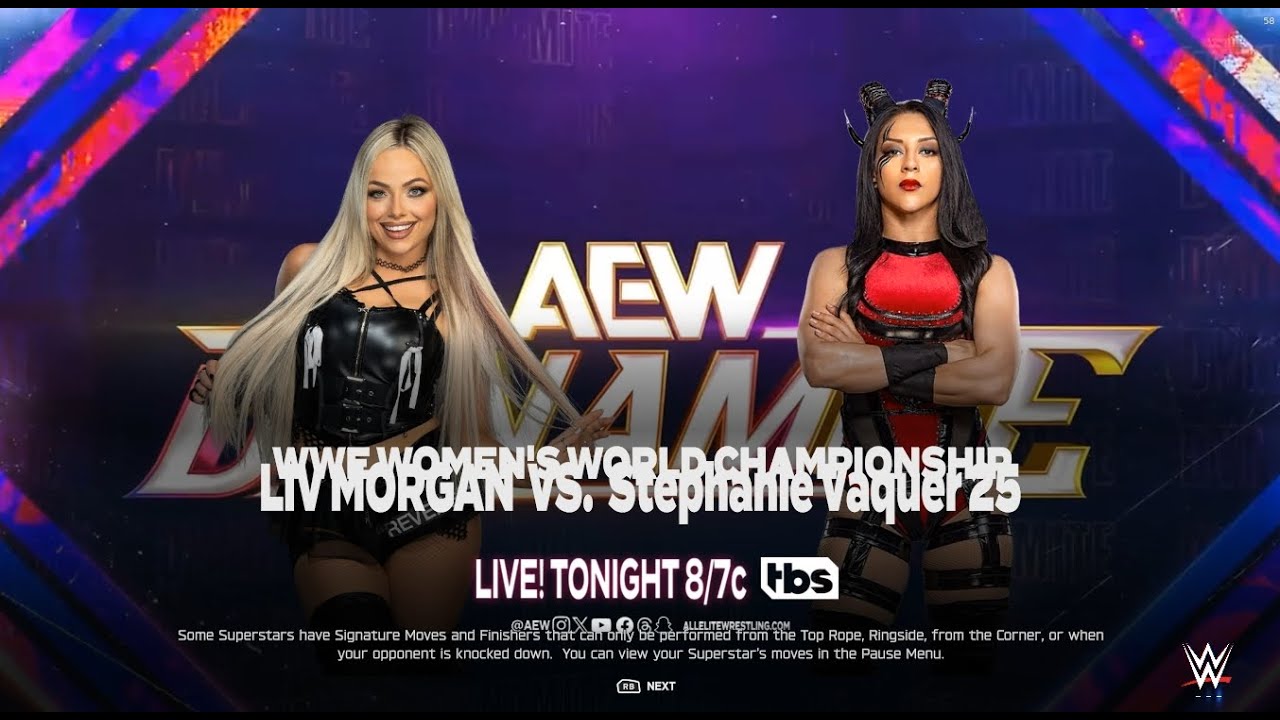 Liv Morgan vs Stephanie Vaquer | The Crossover Clash That Shook Wrestling