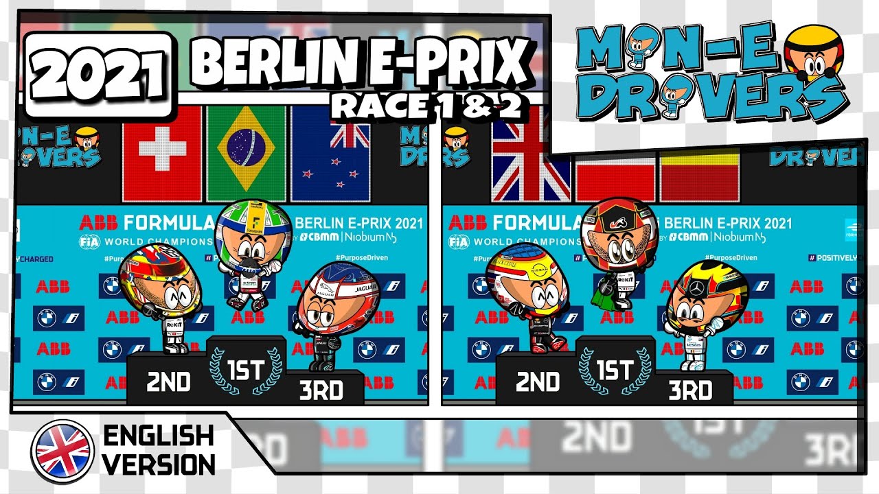 [EN] MinEDrivers - ABB Formula E - 2021 Berlin E-Prix R1 & 2