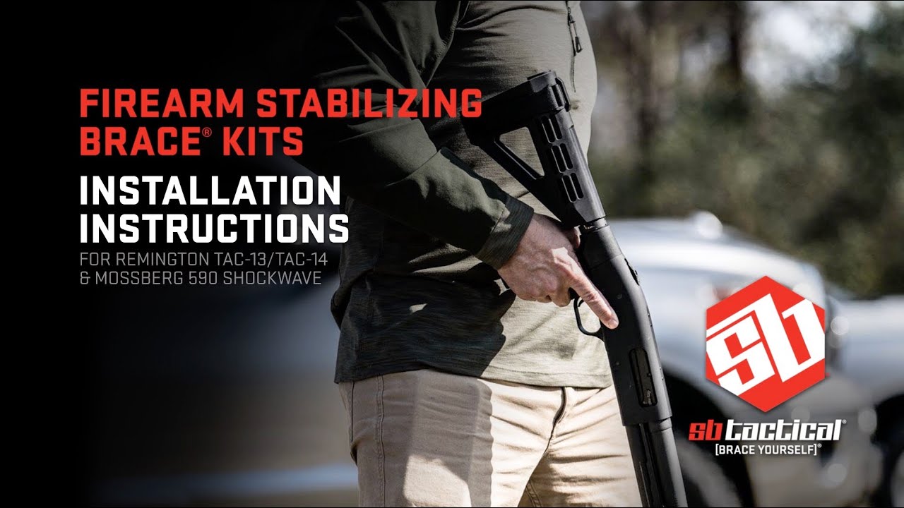 How to Install: Firearm Brace Kits