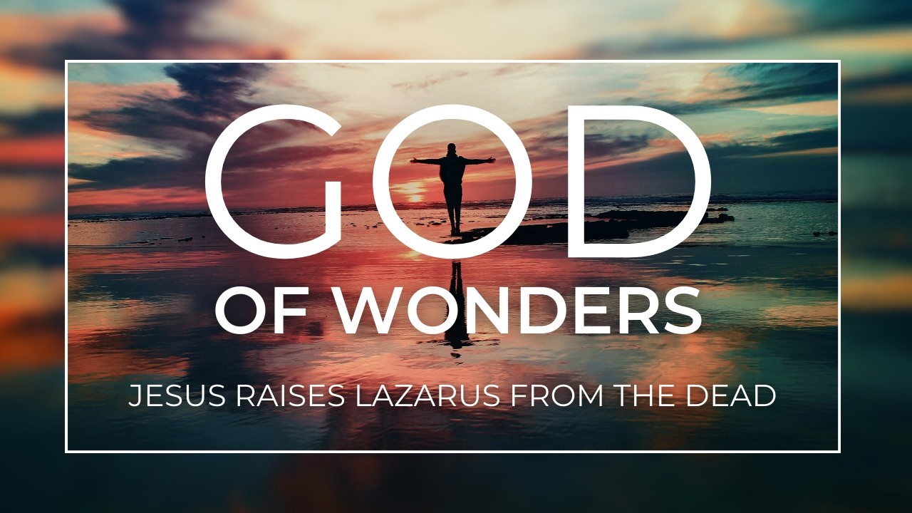 Jesus raises Lazarus from the dead