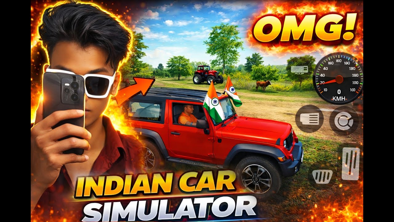 indian Modified THAR Game Live | Off-Road King Ya Accident Machine?😂

2026#shortsfeed @YouTubeSAKEB