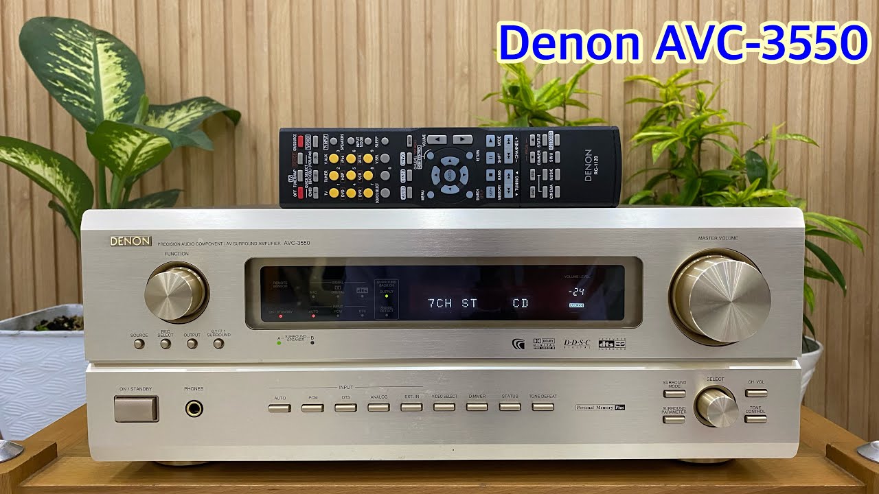 Test và hướng dẫn sử dụng Denon AVC-3550