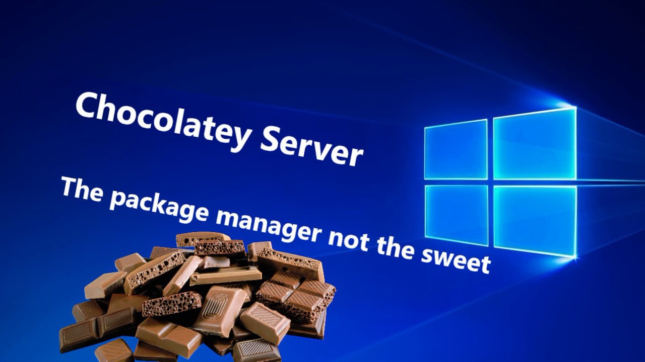 Installing Chocolatey Server and chocolatey repository
