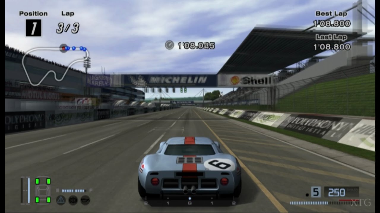 [#355] Gran Turismo 4 - Ford GT40 Race Car '69 PS2 Gameplay HD
