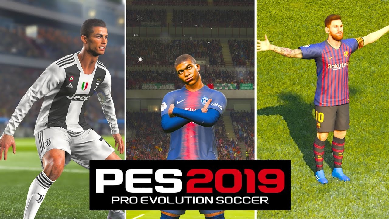 PES 2019 | Signature Celebrations ft. Messi, Neymar, Ronaldo, Mbappe, Pogba | Fujimarupes