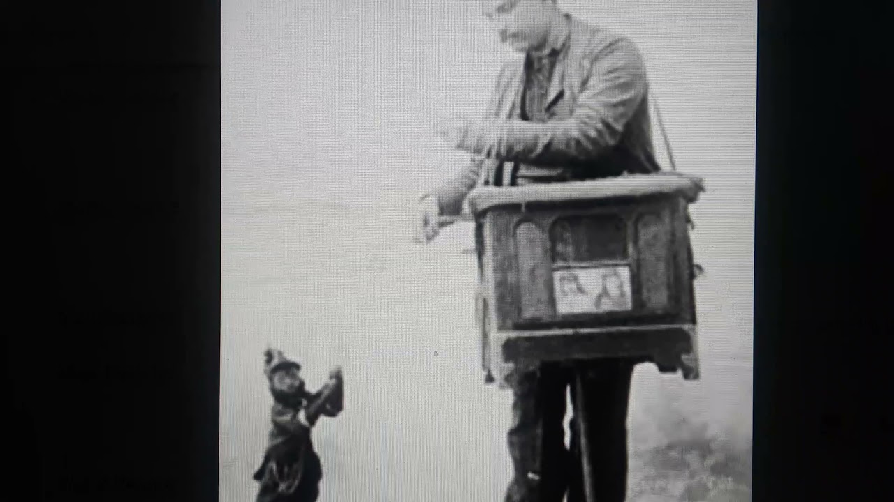 Organ Grinder Monkey       (An old memory)
