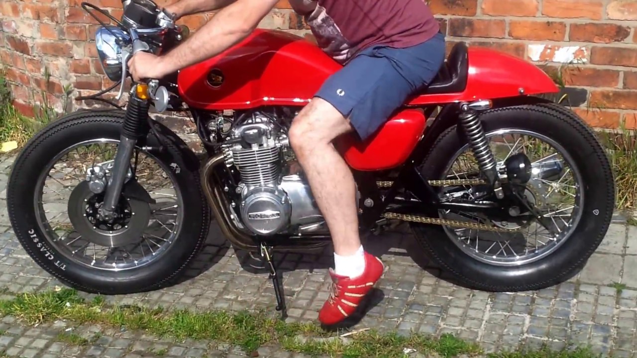 honda cb 500 k 1974 CAFE RACER - RED