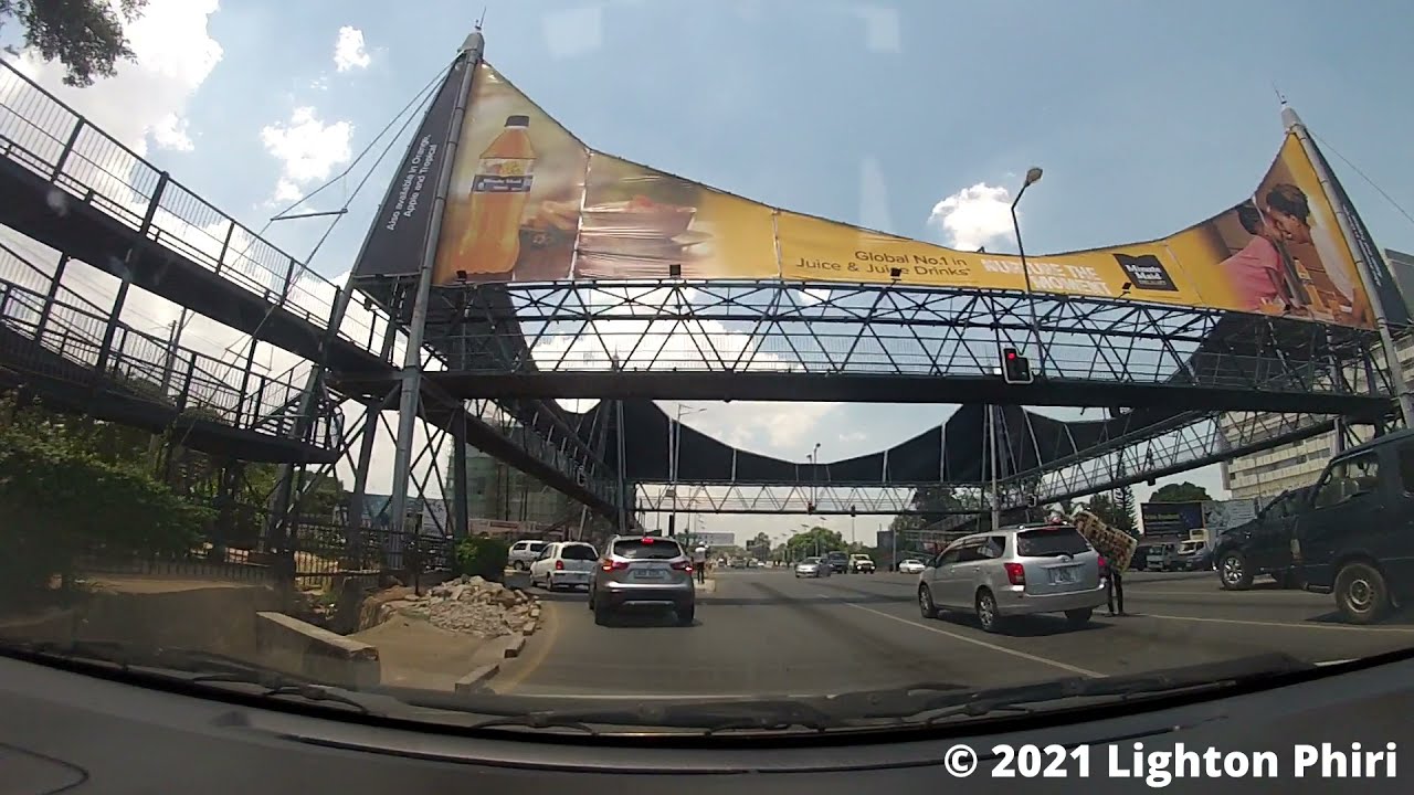 [Roads] Lusaka, Zambia | Munali Roundabout → Great East Road → Addis Ababa Drive | December 2021