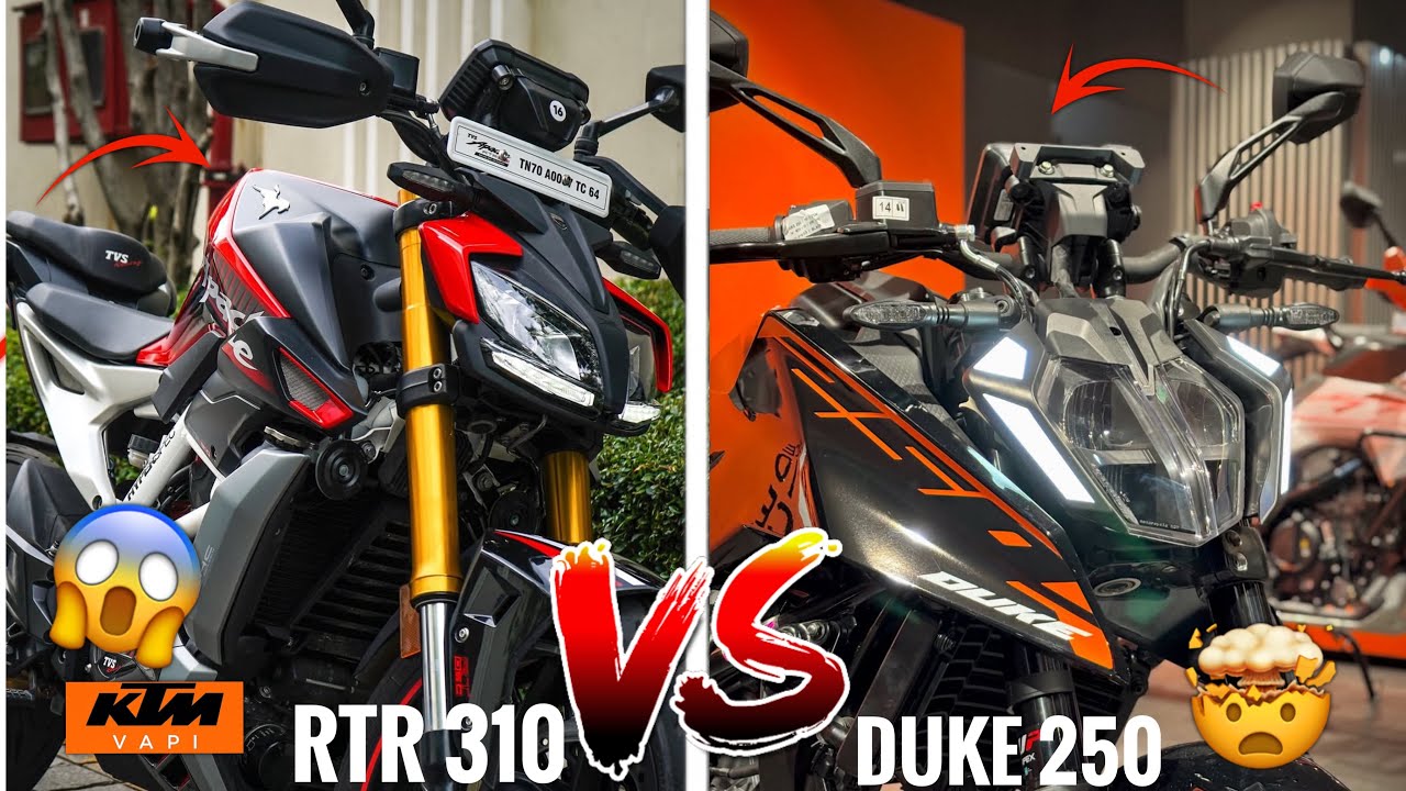 TVS Apache RTR 310 vs KTM Duke 250 Gen 3 (2026) 🔥 Full Comparison | Which One is Worth Your Money?