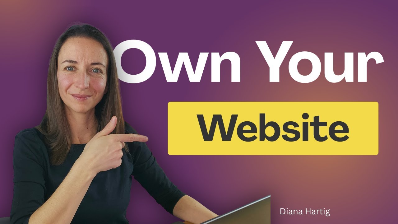 Stop Renting on Social Media & Website Builders—Own your Website!
