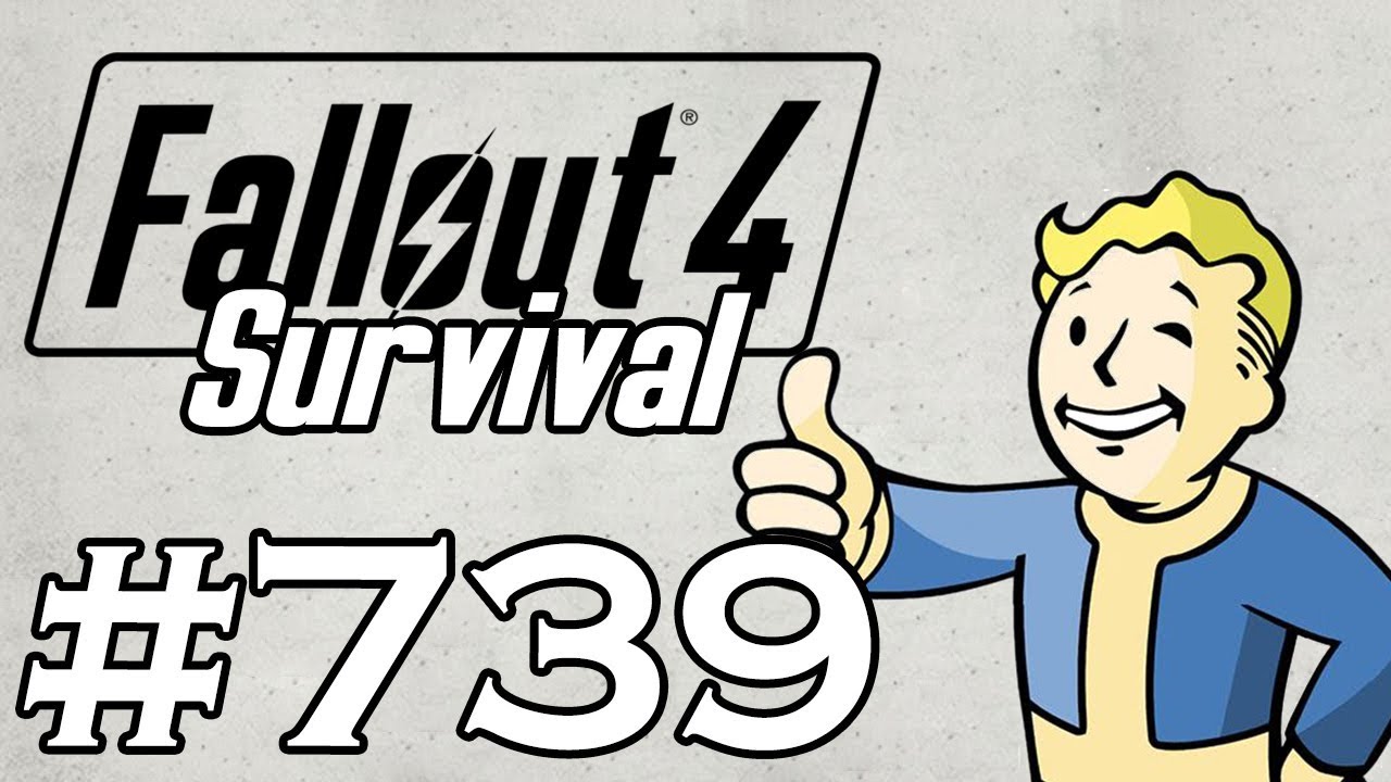 Let's Play Fallout 4 - [SURVIVAL - NO FAST TRAVEL] - Part 739 - Invincible Turret