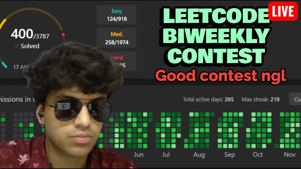 Leetcode Biweekly Contest 178 | Live Attempt